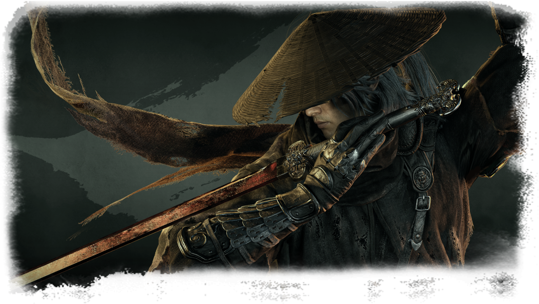 Soul draws a blood-marked blade
