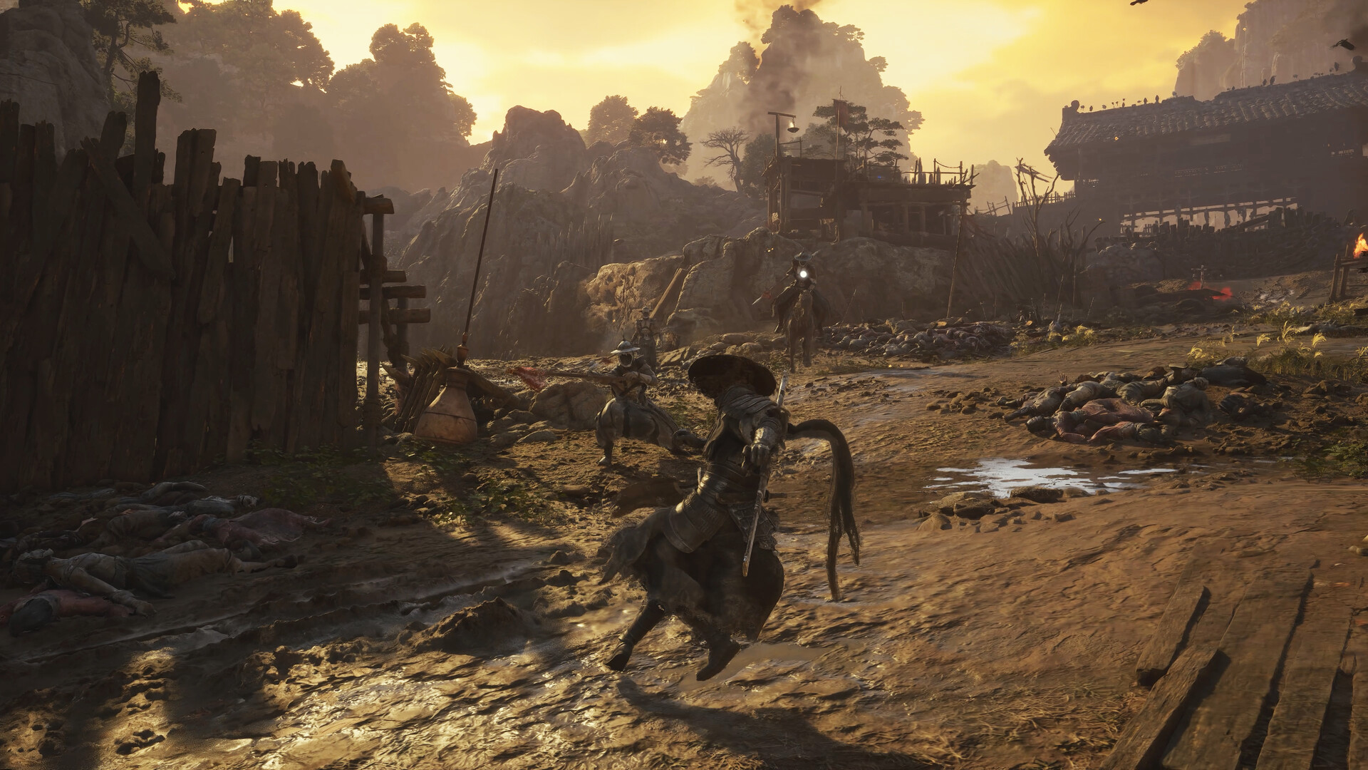 Soul explores a mountain settlement
